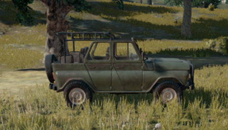 Xe UAZ Open PUBG Mobile - Thông số chi tiết, tốc độ, máu, dung tích xăng
